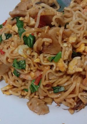 Foto resep Mie Goreng Bakso Udang
