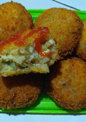 Foto resep Roti Goreng Isi Sayuran