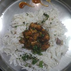 A picture of Chatpata mint aloo / potato.