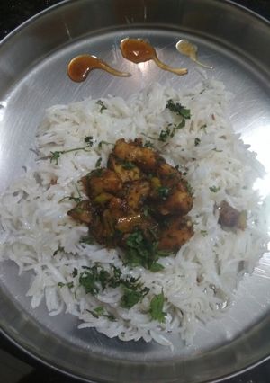 A picture of Chatpata mint aloo / potato.