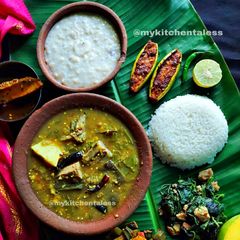A picture of Odia Satvik bhojan.