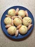 Biscotti con farina di riso & mandarini 🍊🍚🌾