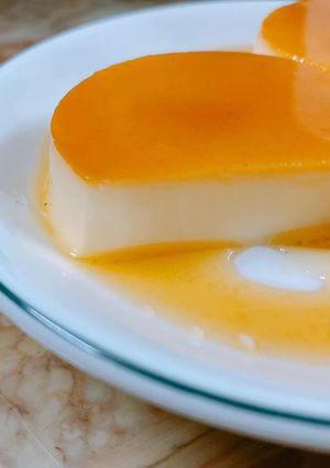 Hình của món Bánh flan cơ bản.
