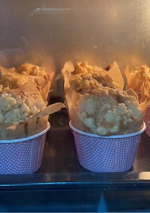 Gambar Chocolate crumbles muffin
