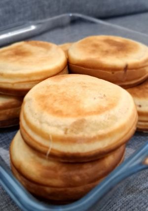 Foto resep Pancake dgn cetakan martabak mini