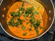 A picture of boneless butter chicken