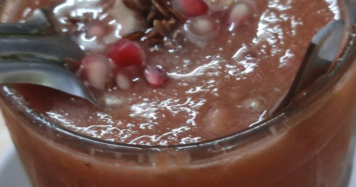 Smoothie glass Recipe by Priyanka Varshney (@adivaans_delicacy