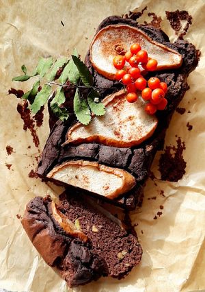 Zdjęcie przepisu Fit brownie z fasoli.