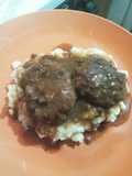 Smothered Beef Patties