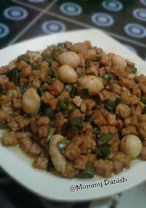 Foto resep Tumis Tempe Cabe Ijo Telur Puyuh