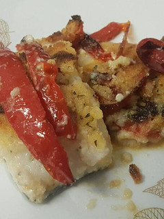Una foto de Bacalao con alioli