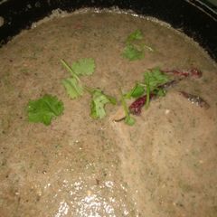 A picture of Pudina rasam Madhu style.