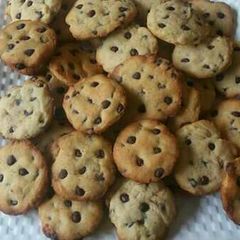 A picture of Soft and Chewy Chocolate Chip Cookies.# Christmas baking.