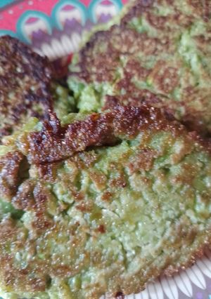 Una foto de Hamburguesas de habas frescas 💚