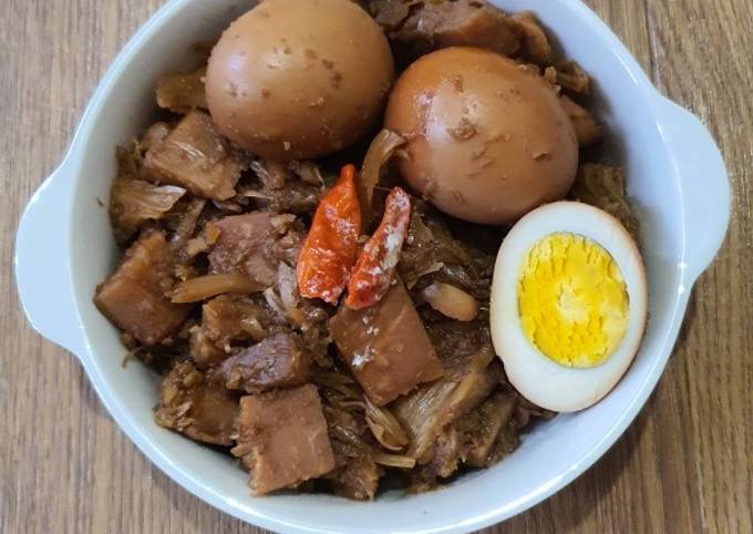 Cara Bikin Gudeg Gampang tanpa daun jati hemat gas 😍