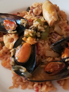 Una foto de Arroz marinero
