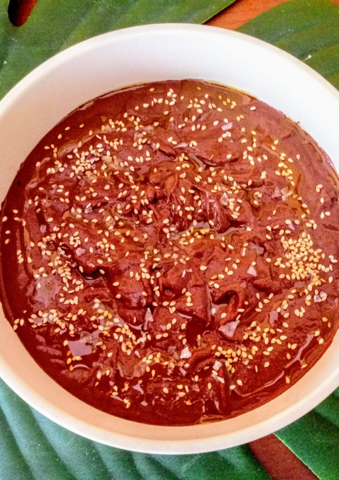 Una foto de Hummus de chocolate