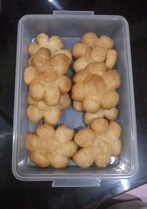 Foto resep Donut kembang simple