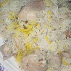 A picture of Degi chicken pulao unique recipe.