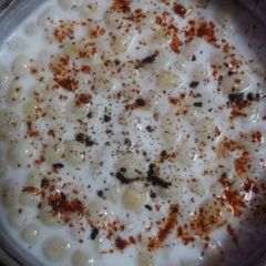 A picture of Boondi Raita.