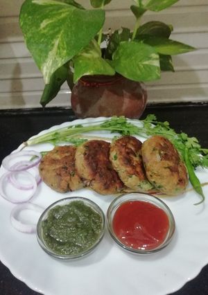 A picture of Black Chana Kebab.