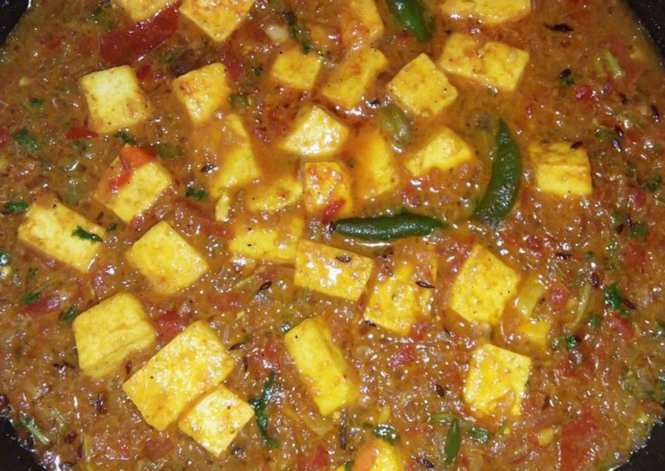 Matar paneer