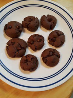 A picture of Double Chocolate Chip Cookies.