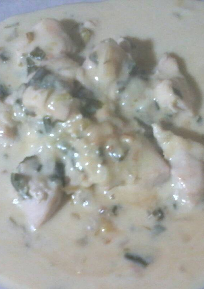 Una foto de Pollo al Verdeo ;)