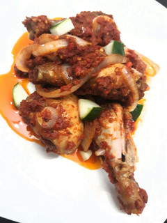 A picture of Peppered chicken.
