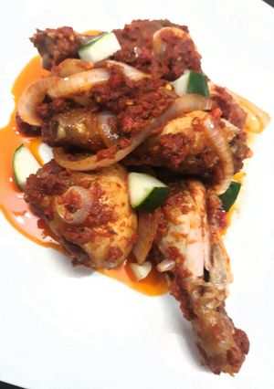 A picture of Peppered chicken.