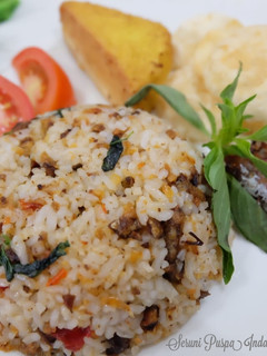 Foto resep Nasi Tutug Keripik Oncom