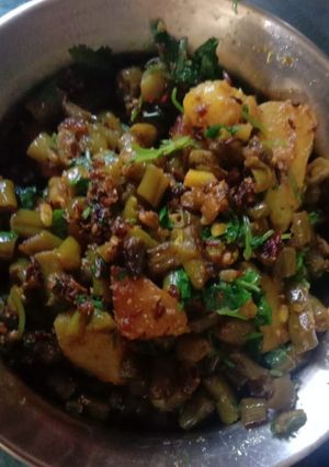 फ्रेंच बीन्स (french beans recipe in Hindi) रेसिपी मुख्य फोटो