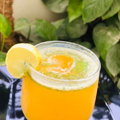 A picture of Orange Mint Slush.