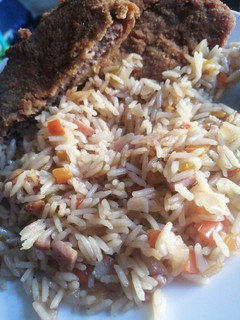 Una foto de Arroz frito