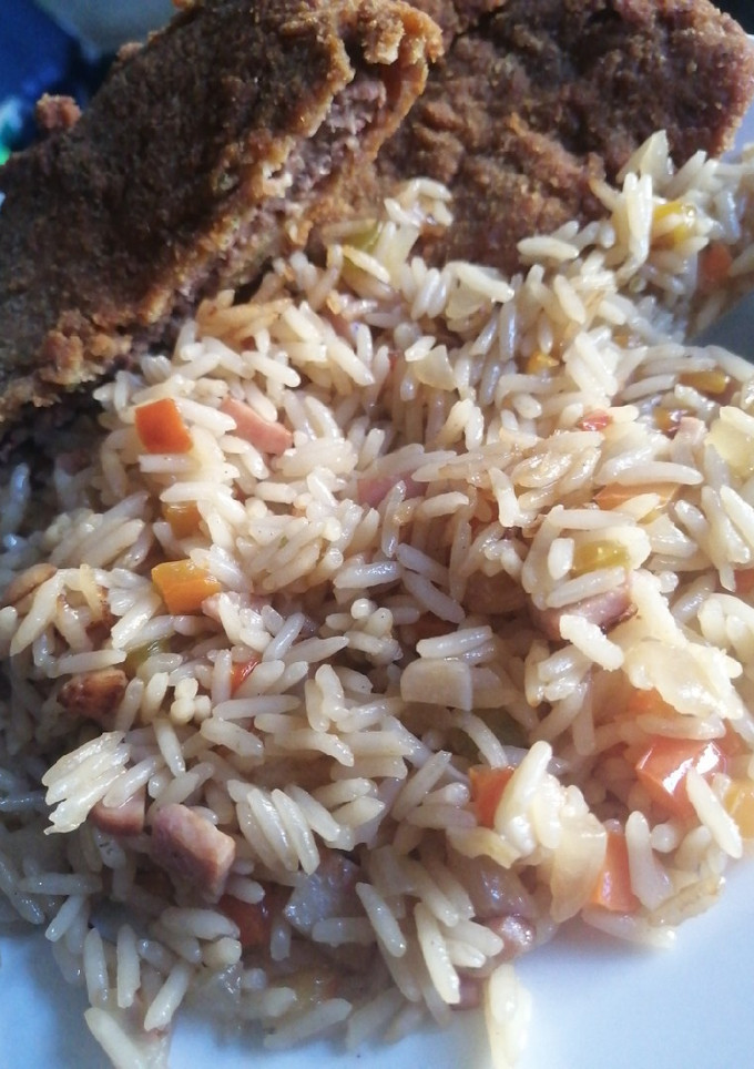 Una foto de Arroz frito