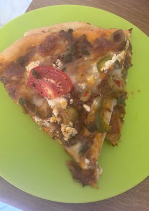 Φωτογραφία της συνταγής Lia’s pizza bolognese 🍕