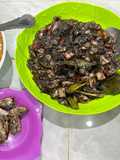 Cumi hitam pedas tinta