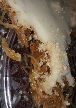 صورة لوصفة حلى الشعيرية 😍