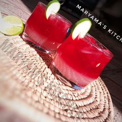 A picture of Red electric lemonade.