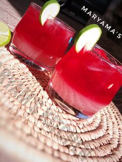A picture of Red electric lemonade.