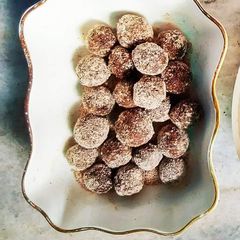 Amla dates sweet spicy tangy balls A picture of Amla dates sweet spicy tangy balls.