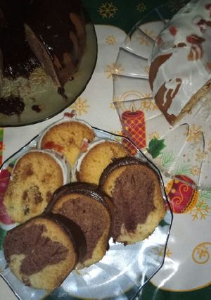 Una foto de Budín (hecho en savarin essen)