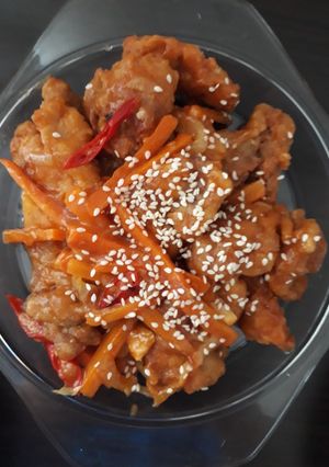 Foto resep Ayam Tepung Saus Asam Manis