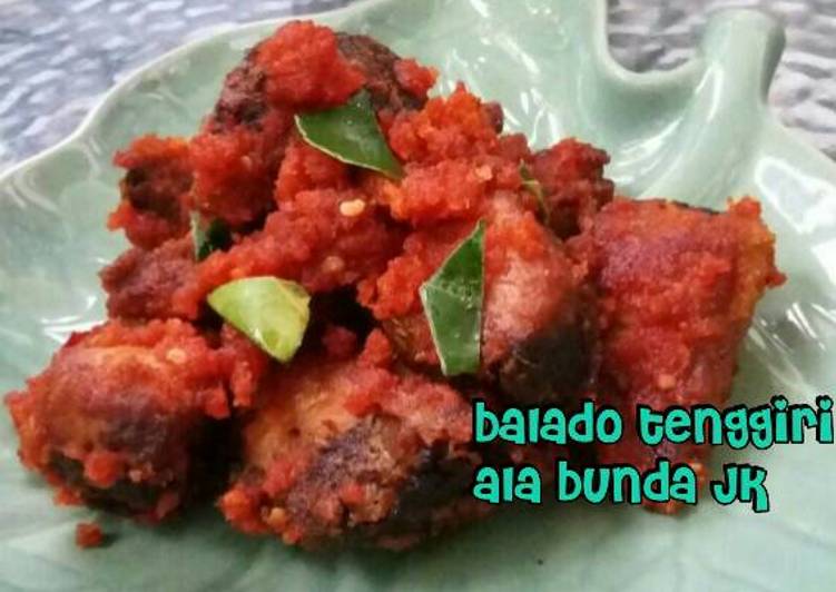 Balado ikan tenggiri ala bunda jkb