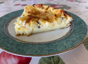 Une photo de Clafoutis tropical
