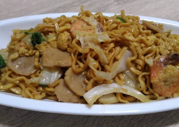 Mie Goreng ala Chinesse Food                (menggunakan mi kering)