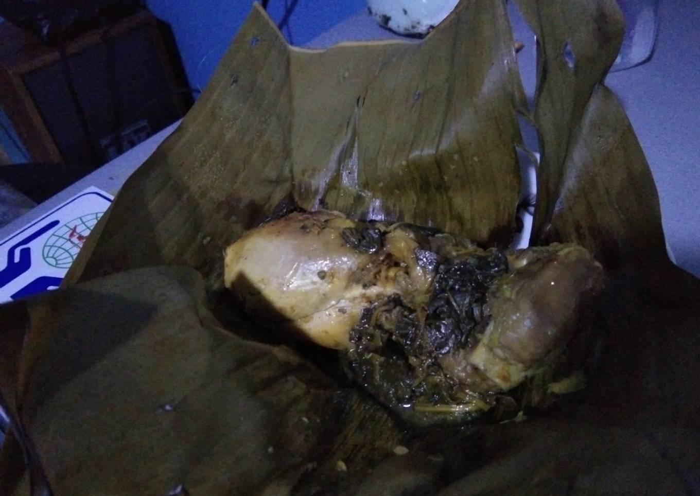 Pepes ayam simple tapi enak