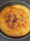 Rustic Apple Cake in a Pan Recipe (No oven or mixer required)