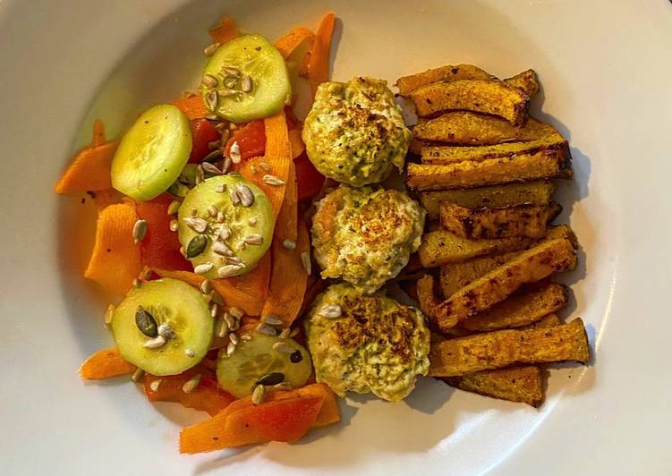 76• 🥗 Boulette de poulet et frite de Butternut 🍟