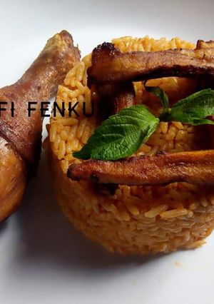 A picture of Party jollof rice.